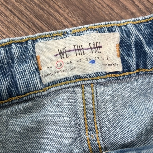 We The Free Women’s Novelty Embellished Jeans Size 25 - Picture 4 of 13